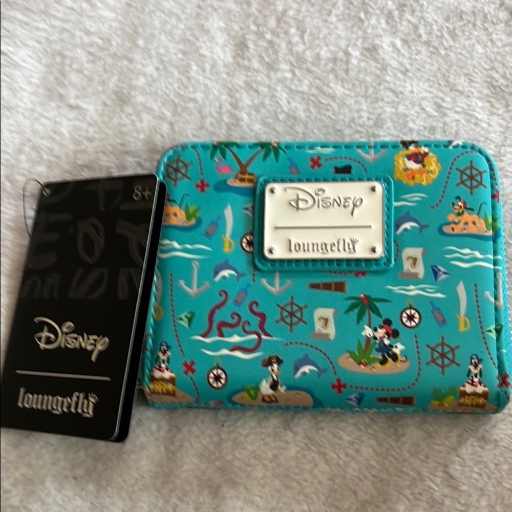 Disney Loungefly Pirate Treasure Map Wallet – New with Tags